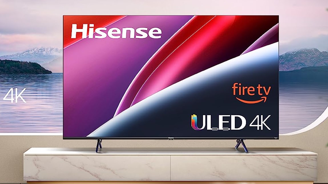 Hisense 58 inch ULED U6 Series UHD Smart Fire TV Promo Image