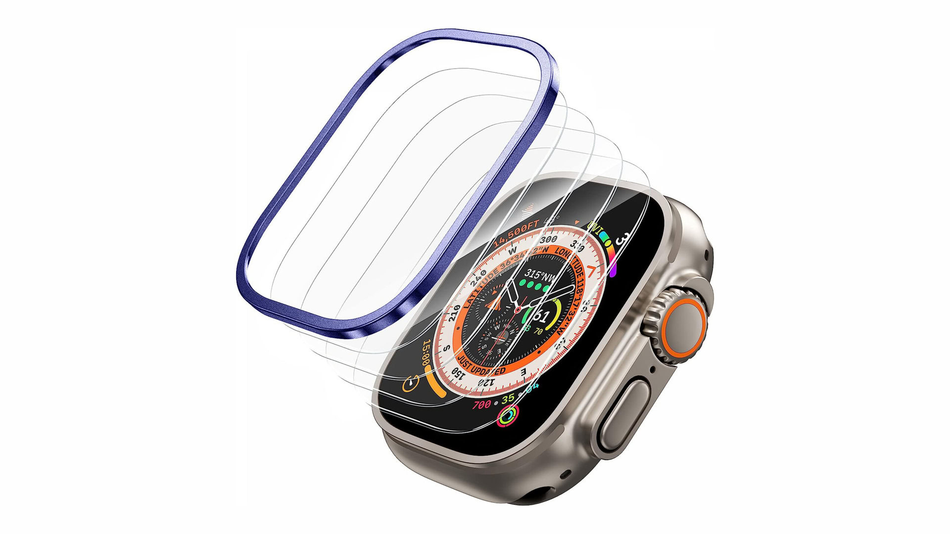 Hoerrye Protective Face Cover Apple Watch Ultra