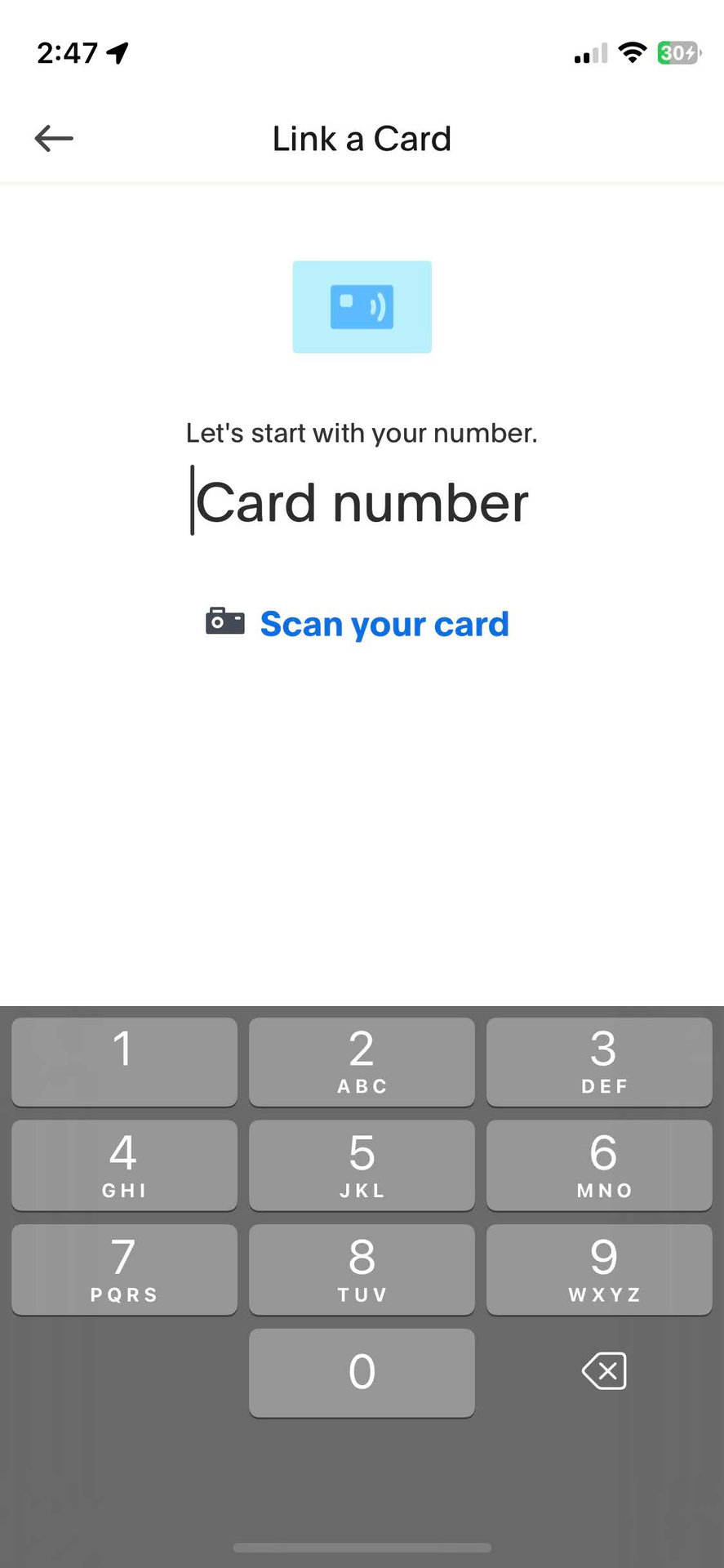 How to add Cash Card as a payment method on PayPal 3
