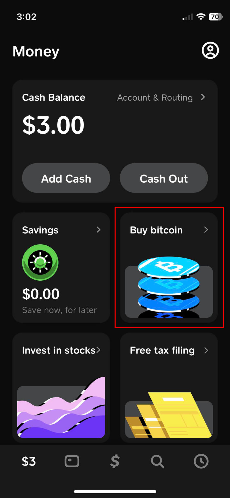 How to buy Bitcoin on Cash App 2