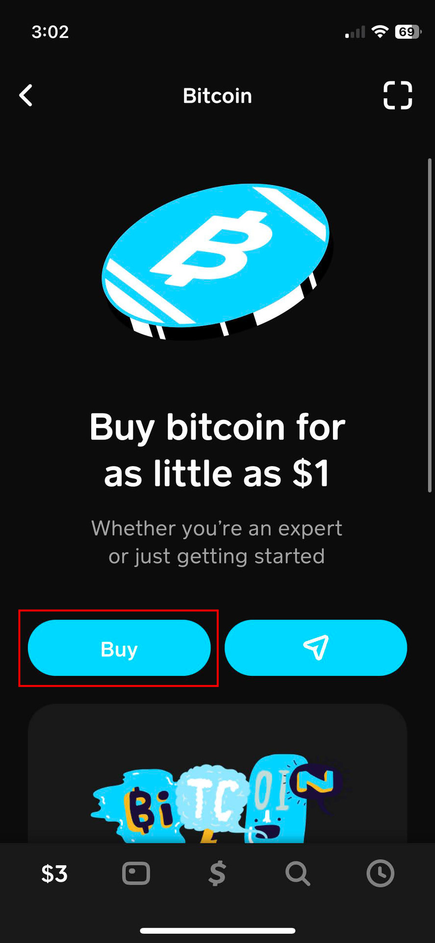 How to buy Bitcoin on Cash App 3
