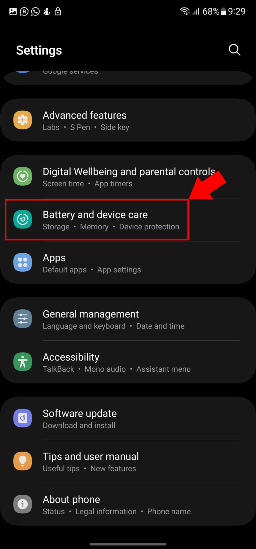 How to check RAM and storage on your Samsung phone 2