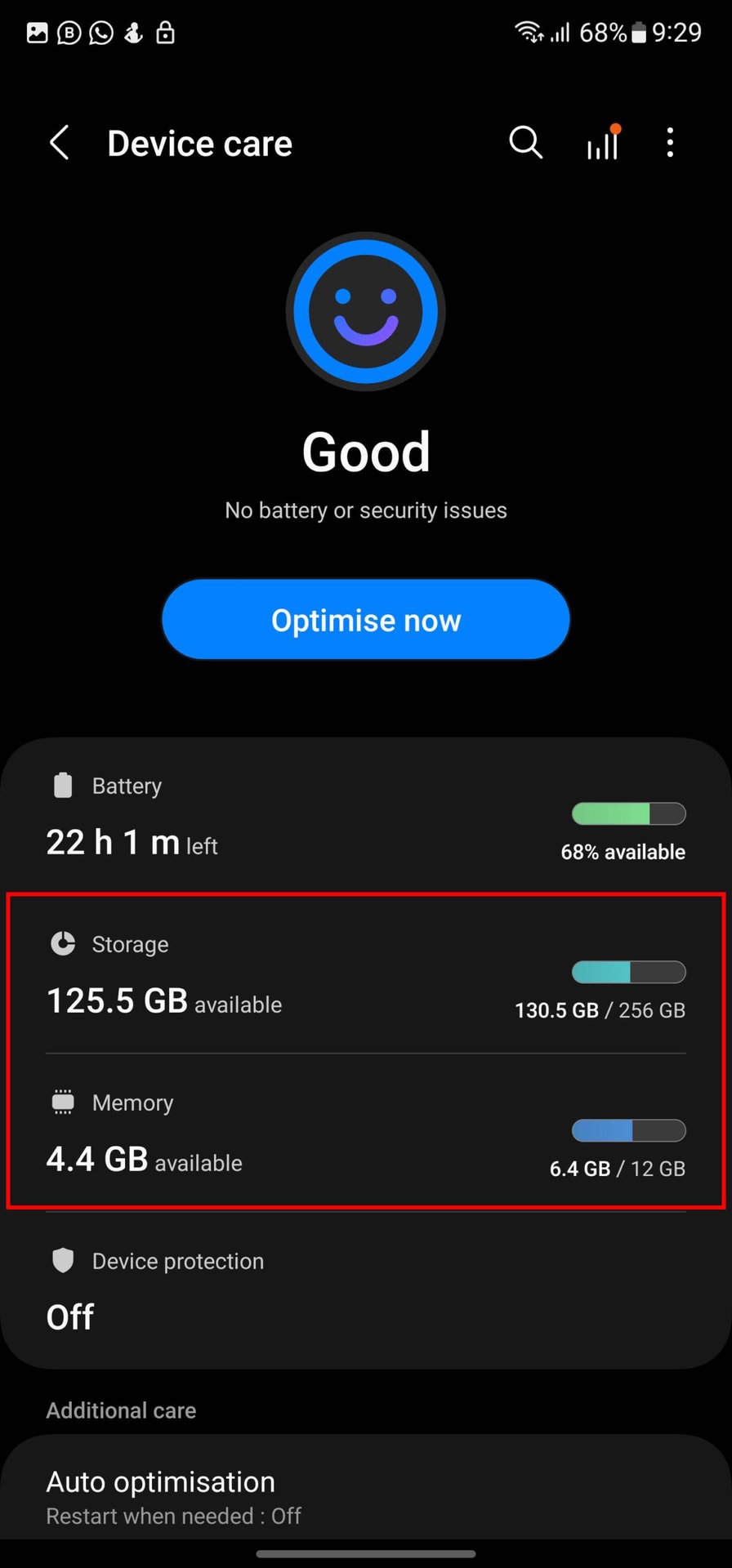 How to check RAM and storage on your Samsung phone 3