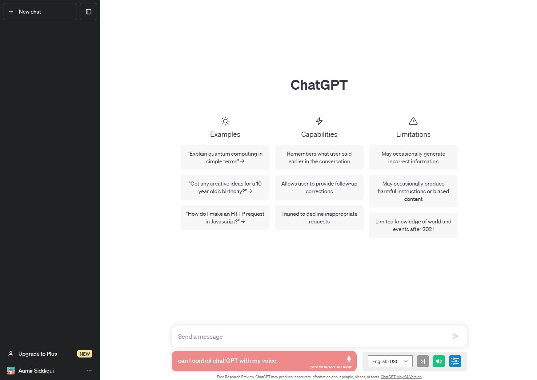 How to control ChatGPT with voice 2