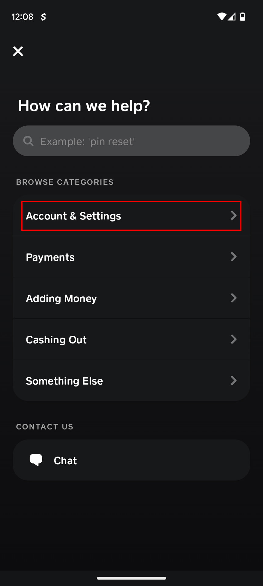 How to delete your Cash App account and history 2