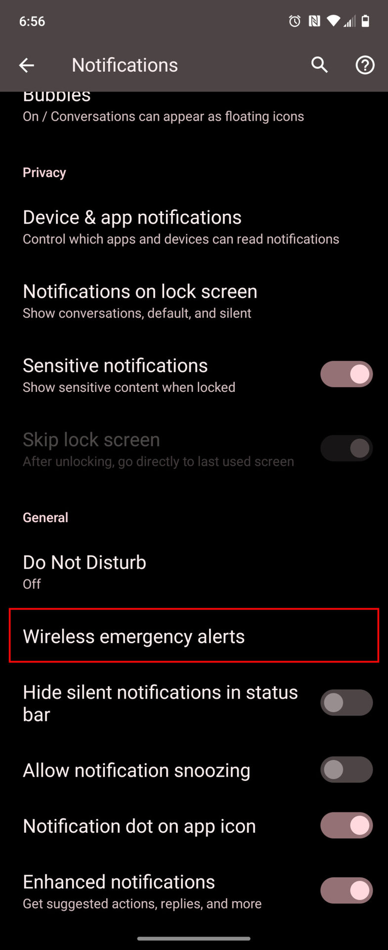 How to disable Amber alerts on Motorola phones 2