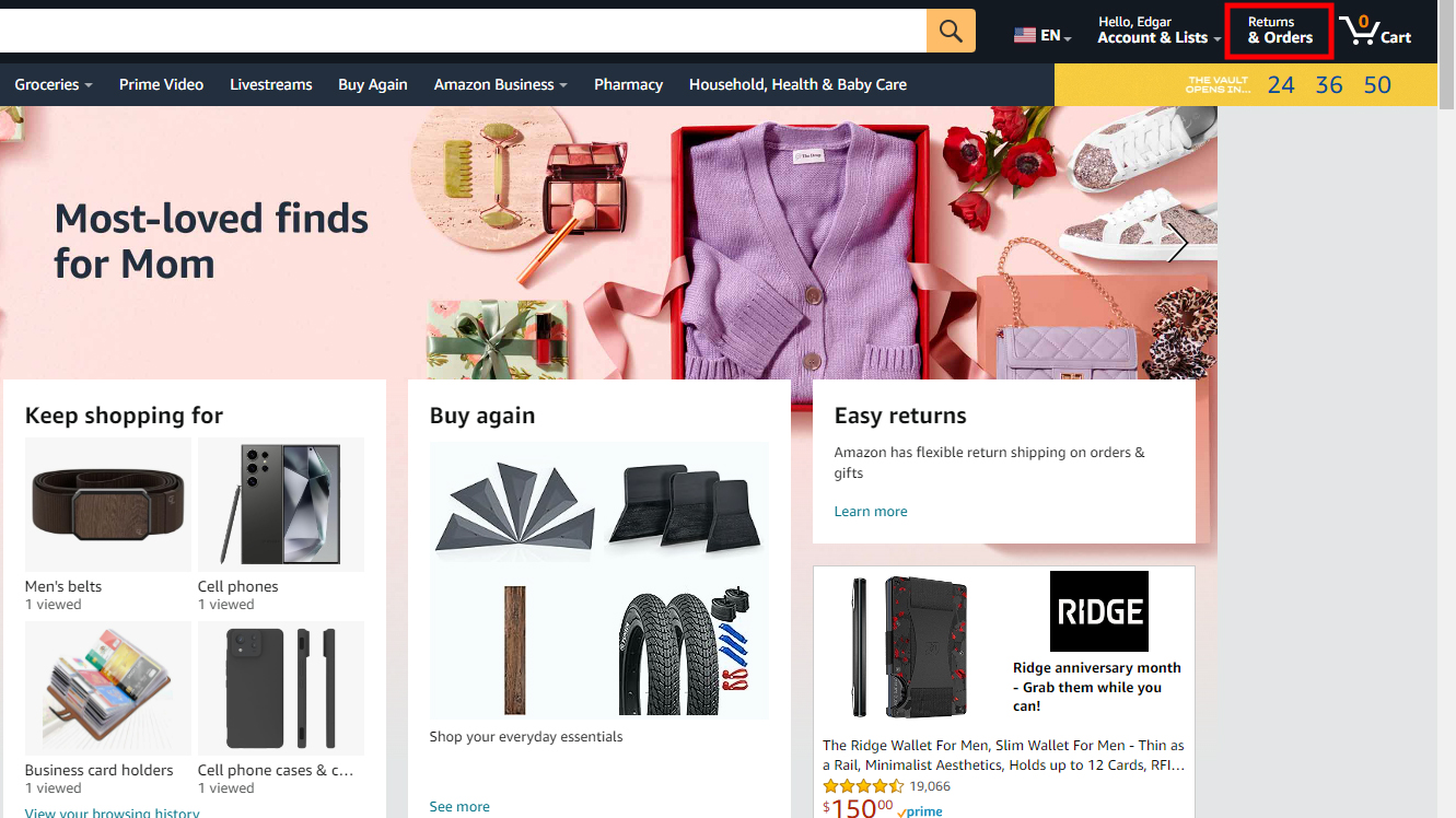 How to find archived orders on Amazon (1)