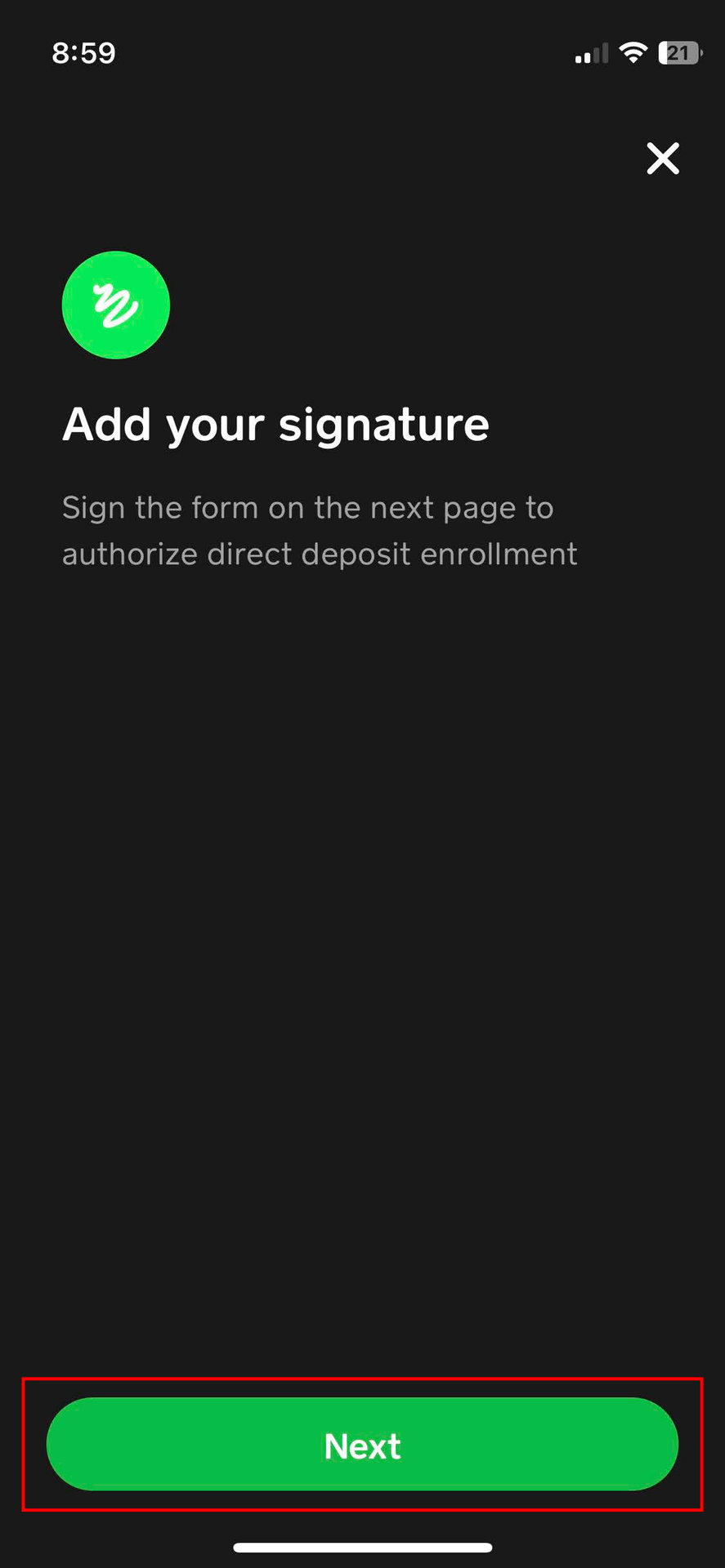 How to get a direct deposit form from Cash App 9