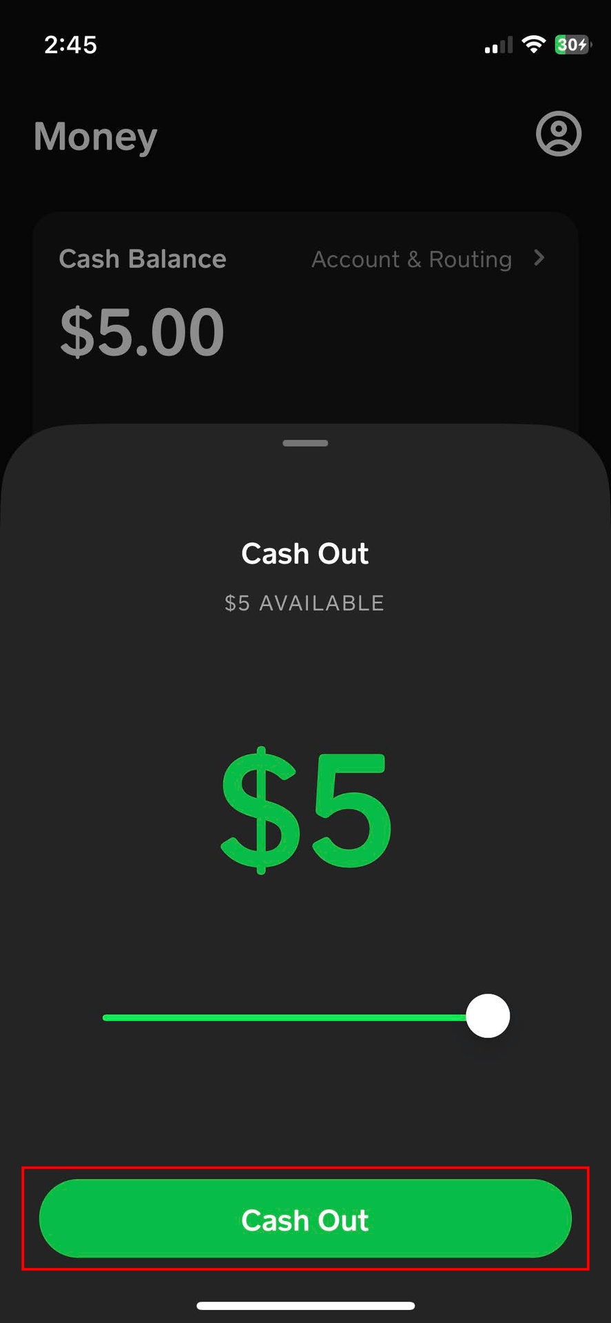 How to send money from Cash App to Bank to PayPal 3