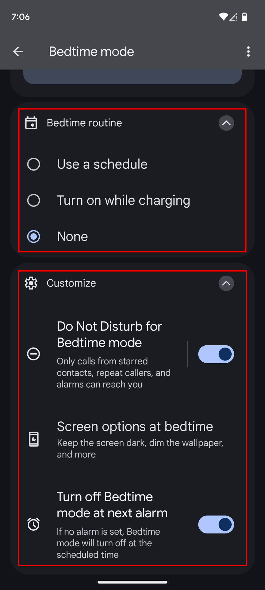 How to set Bedtime mode on Android (3)