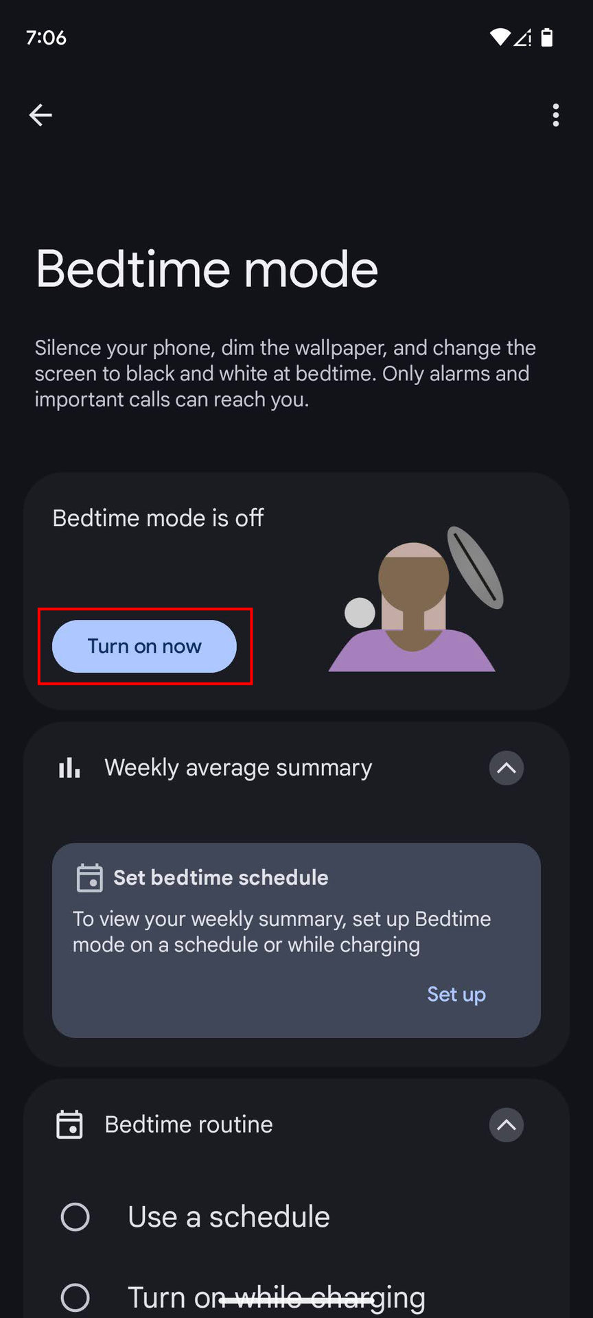 How to set Bedtime mode on Android (4)