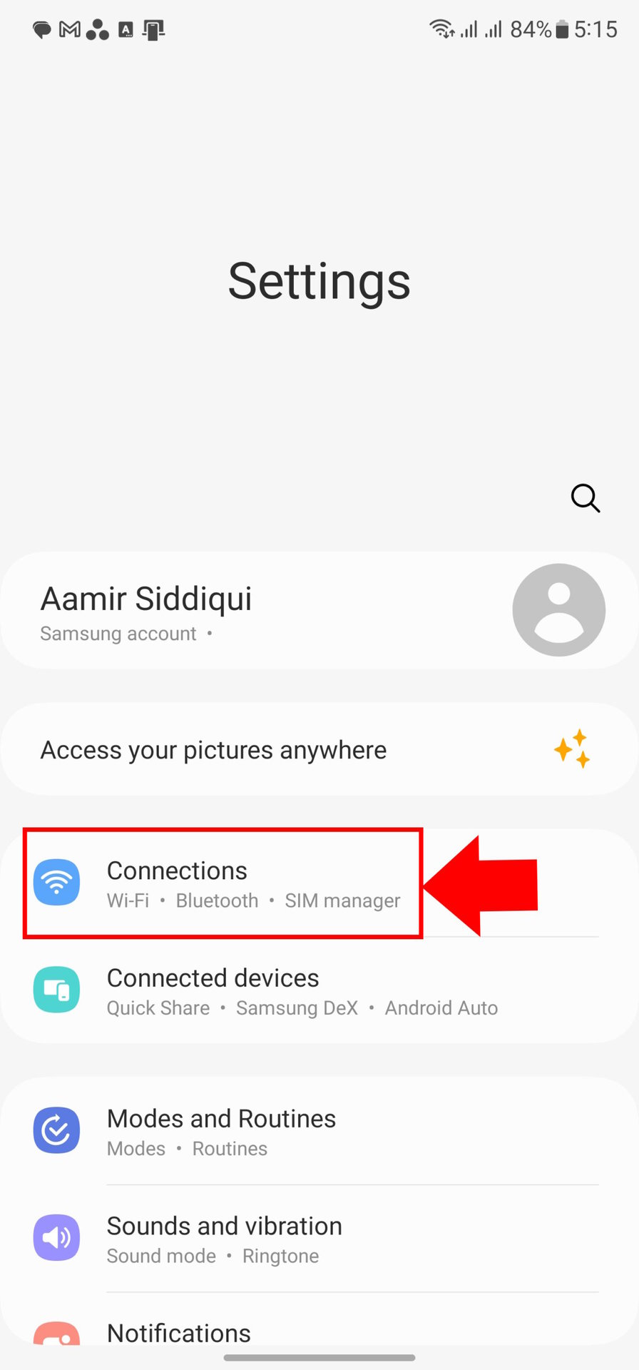 How to set preferred network type to 5G on Samsung Galaxy phones 1