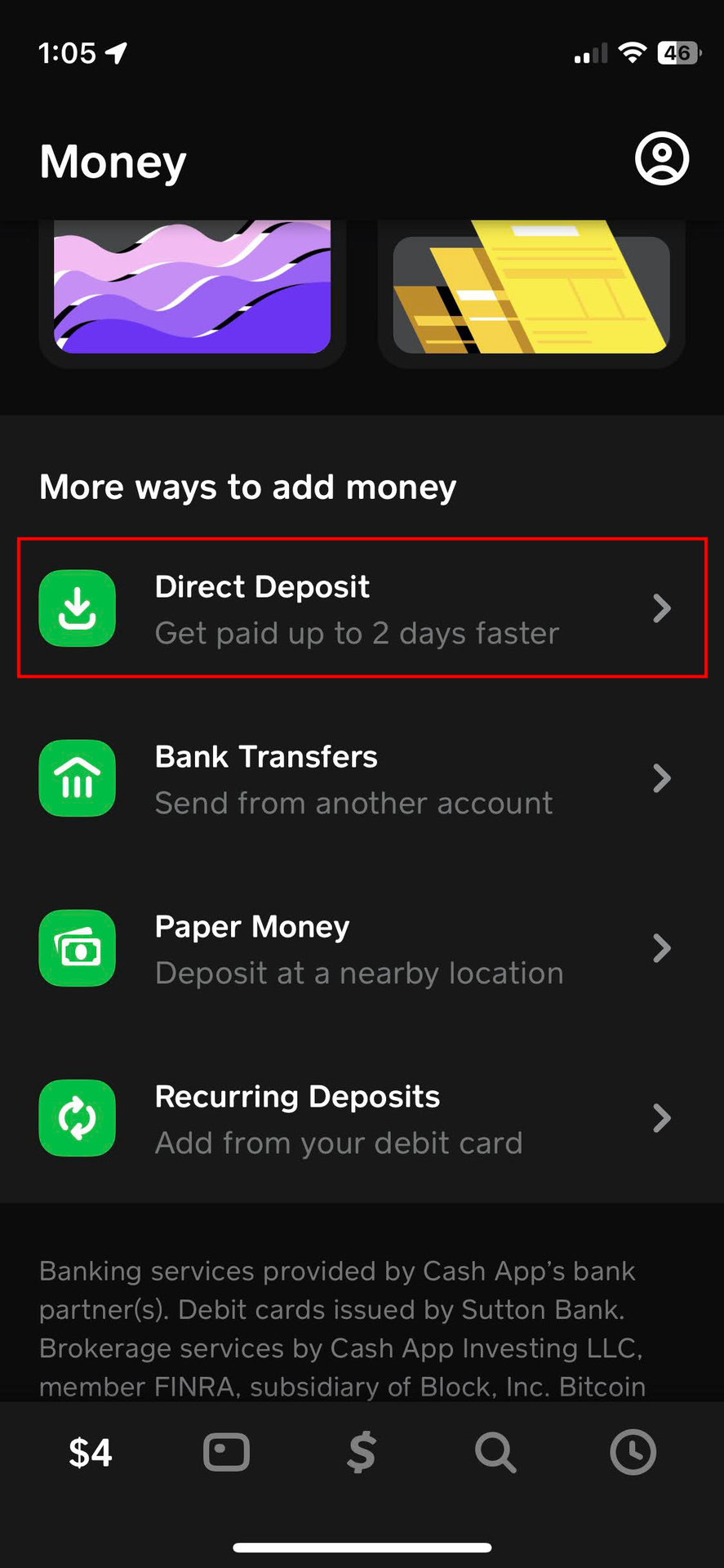 How To Set Up And Enable Direct Deposit On Cash App Android Authority How To Set Up And Enable Direct Deposit On Cash App Android Authority