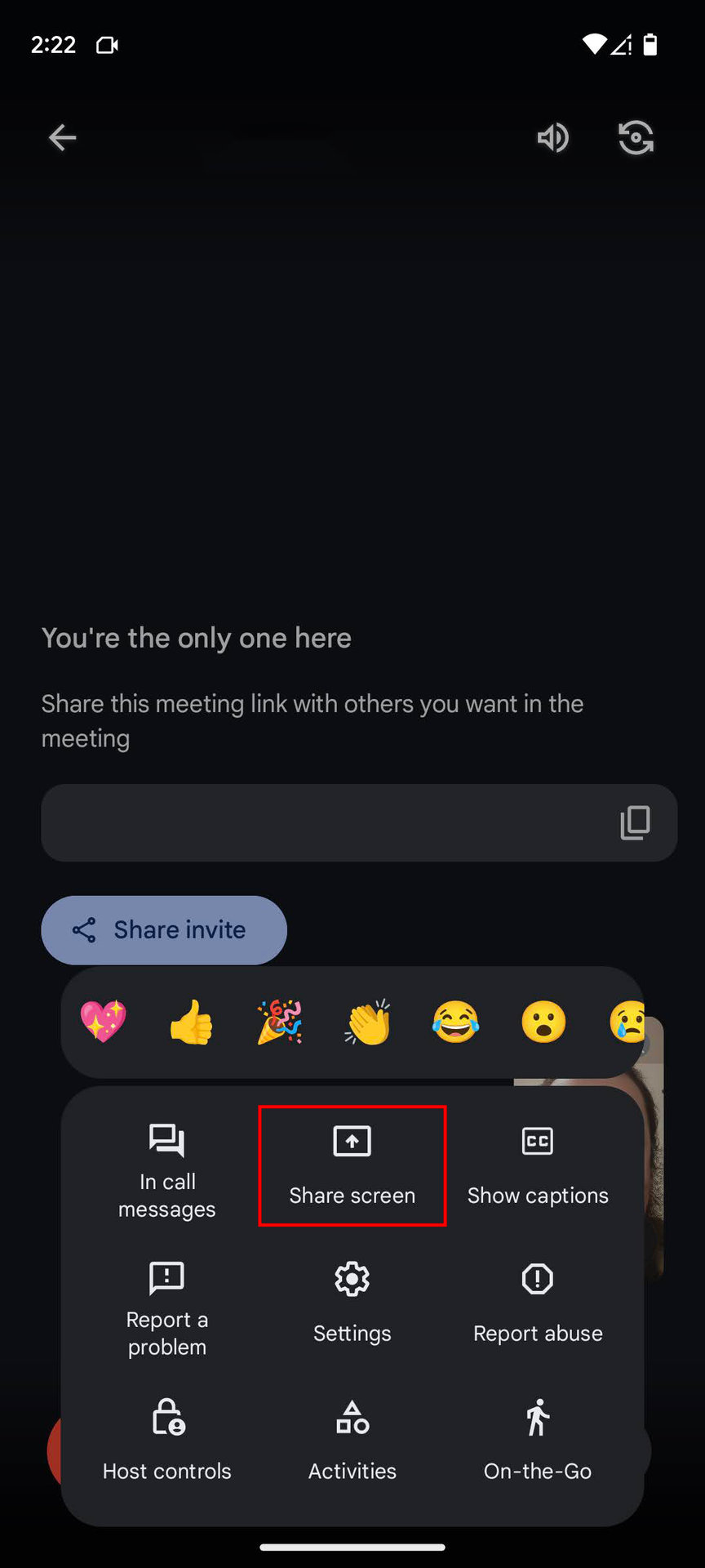 How to share your screen on Google Meet (2)