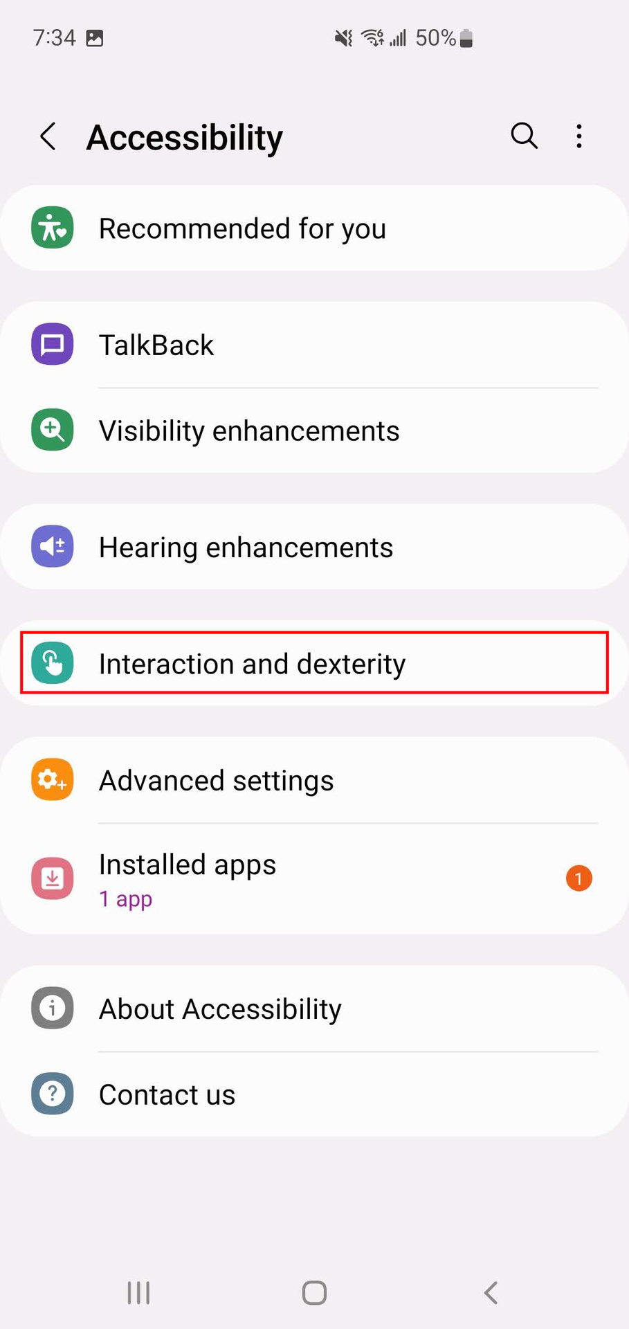 How to take a screenshot with the Samsung Assistant Menu 2