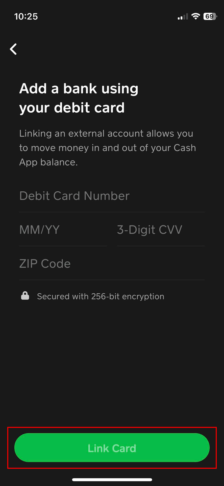 How to transfer money from your gift card to Cash App 4