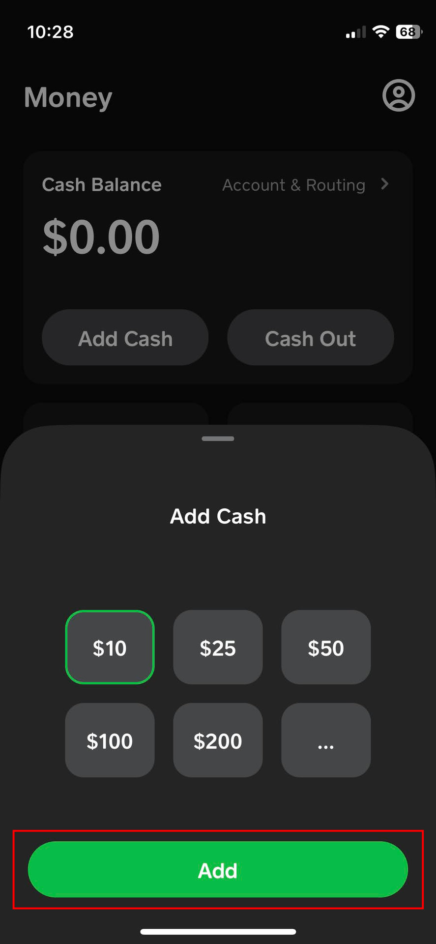 How to transfer money from your gift card to Cash App 6