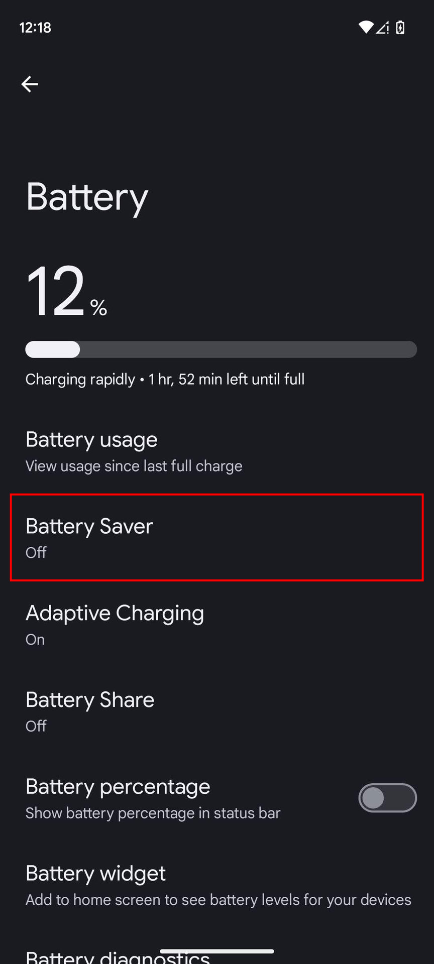 How to turn on Adaptive Battery (2)