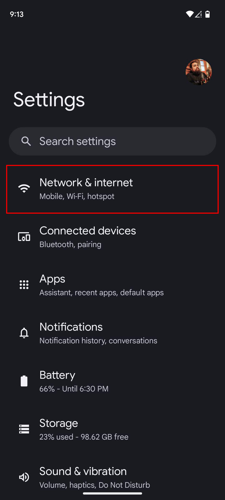 How to turn on mobile data on Android 14 (1)