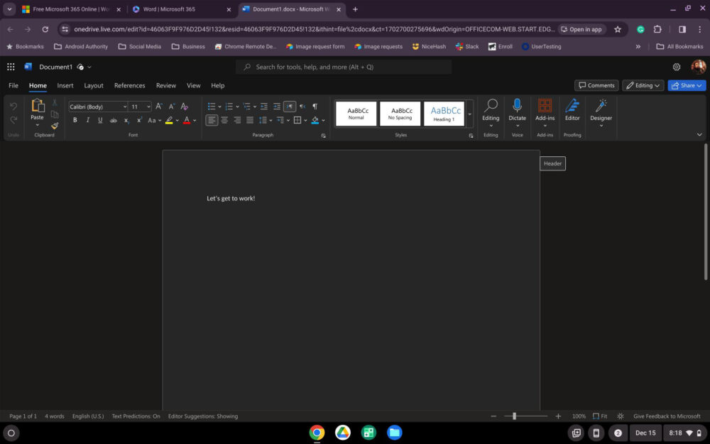 How to run Microsoft Office on Chromebook Android Authority