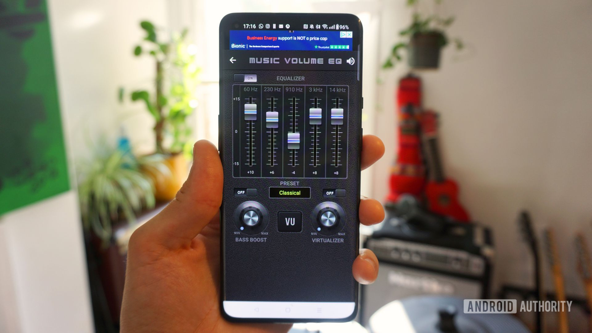 Music Volume EQ app