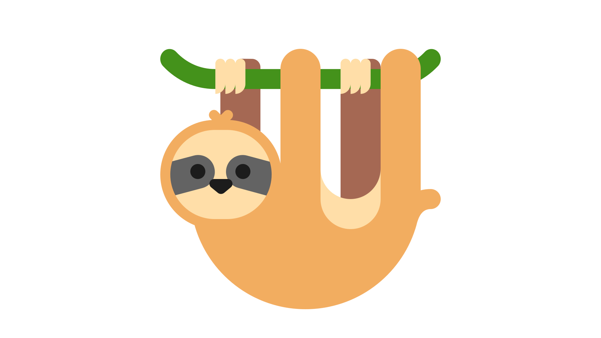 The Windows sloth emoji