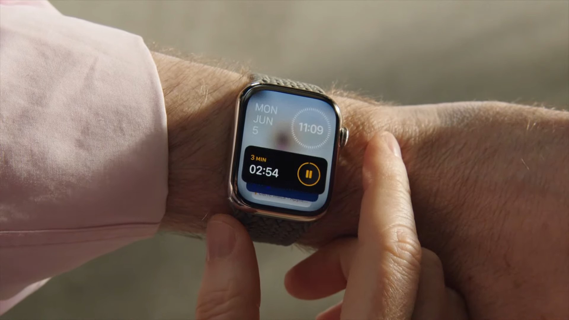 WatchOS 10 di Apple Watch 3