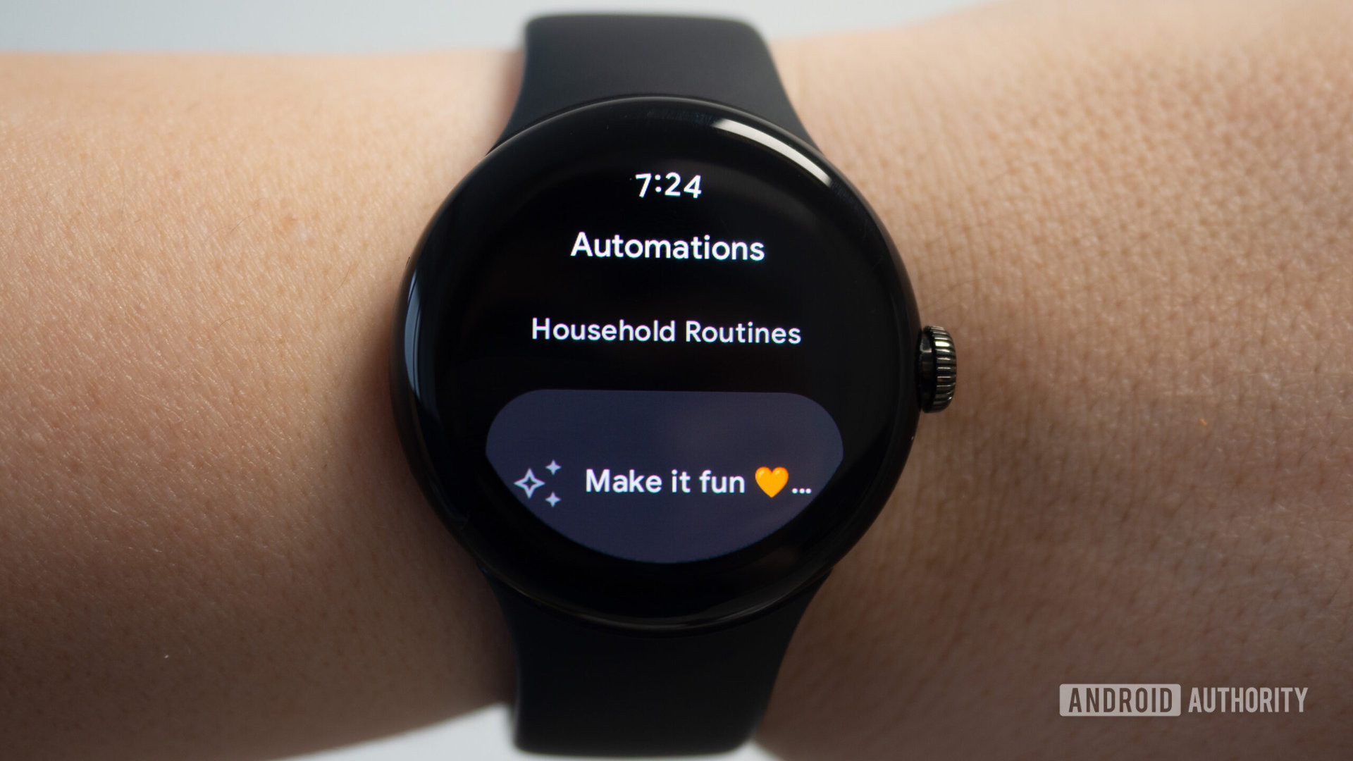 google home app wear os pixel watch routines automations