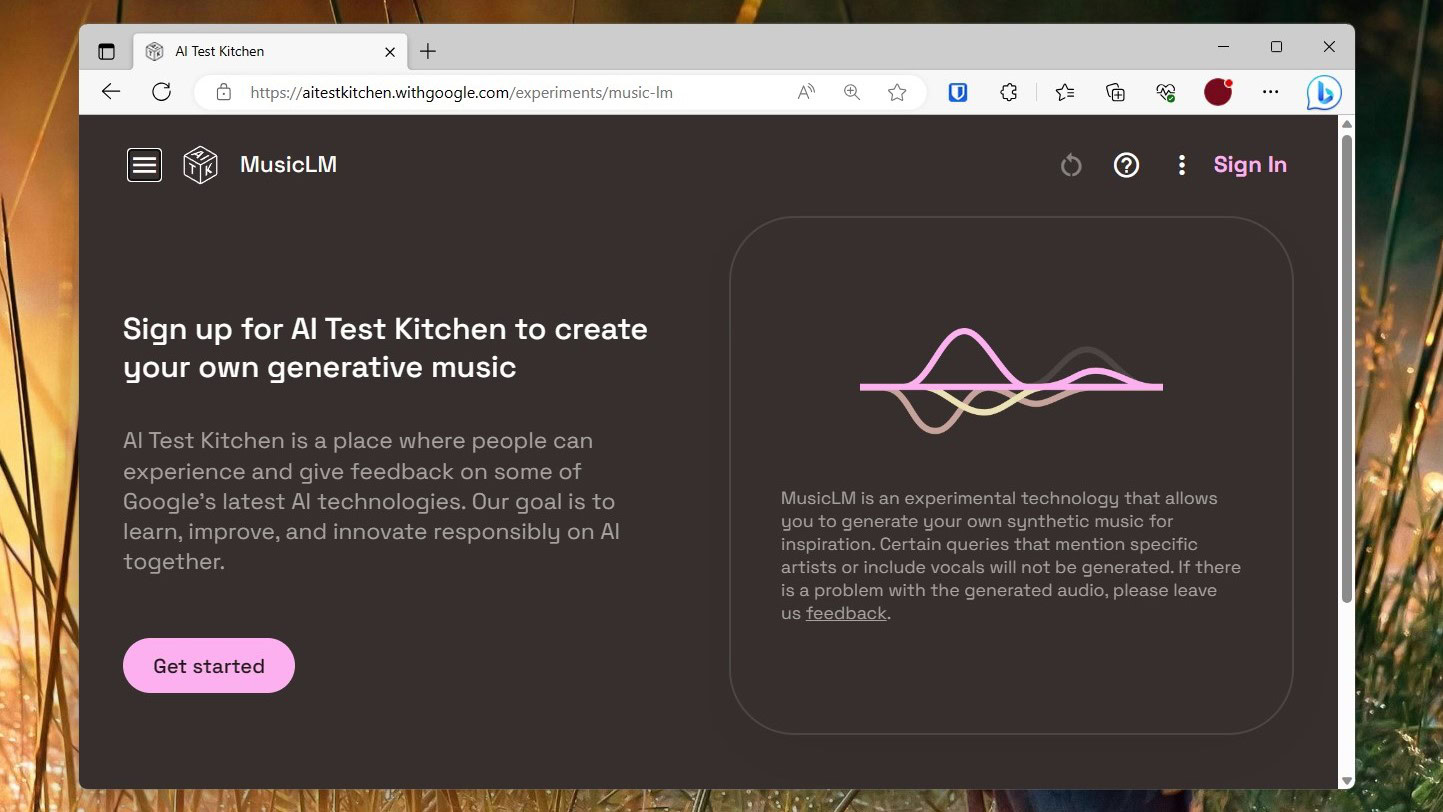 google musiclm get started