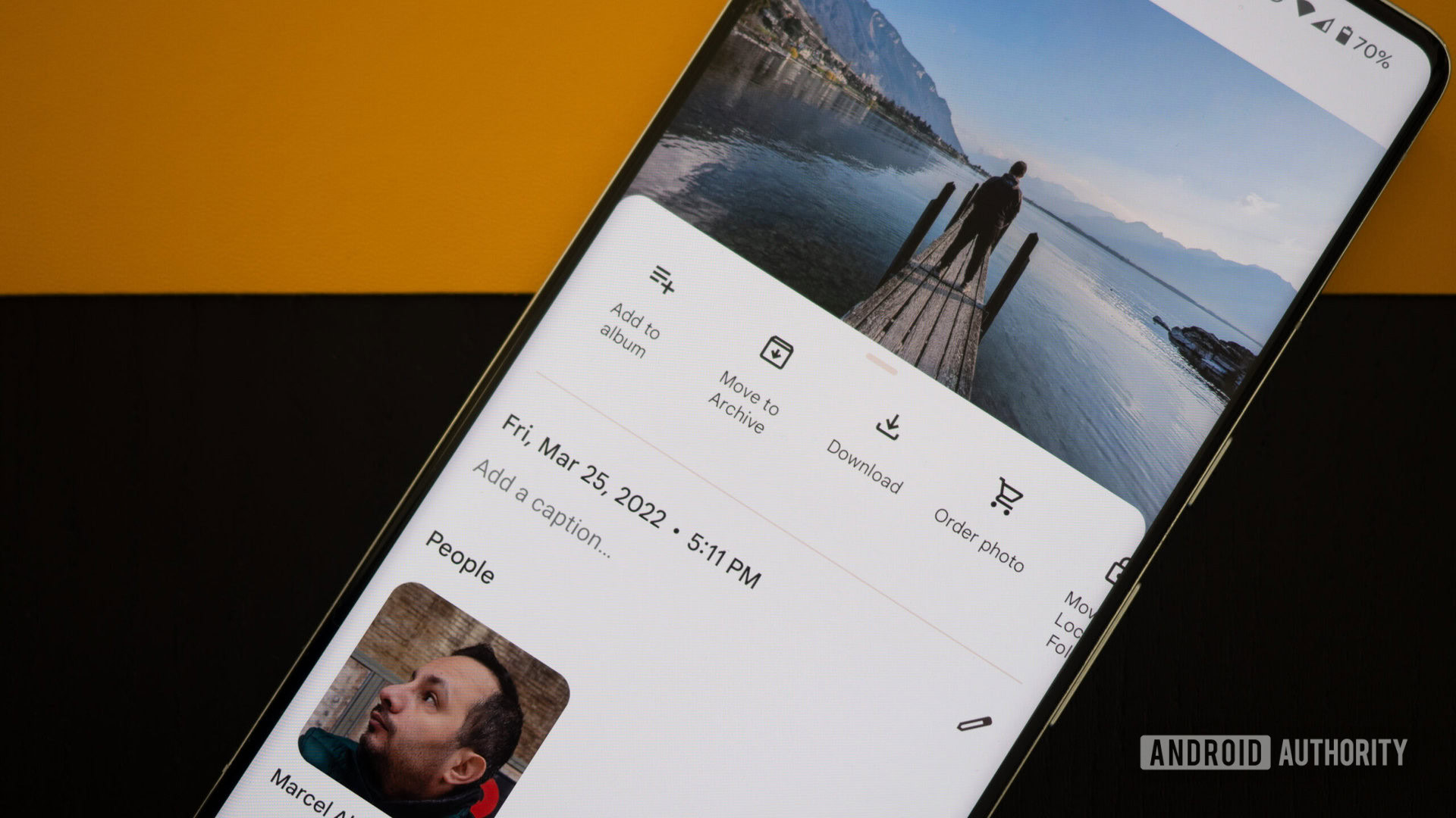 google photos facial recognition from back