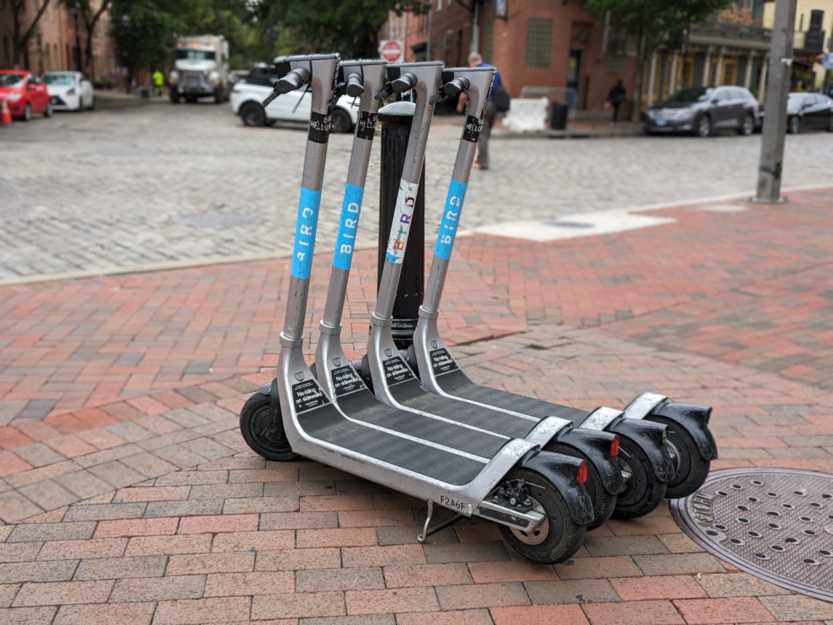 google pixel fold camera sample scooter portrait