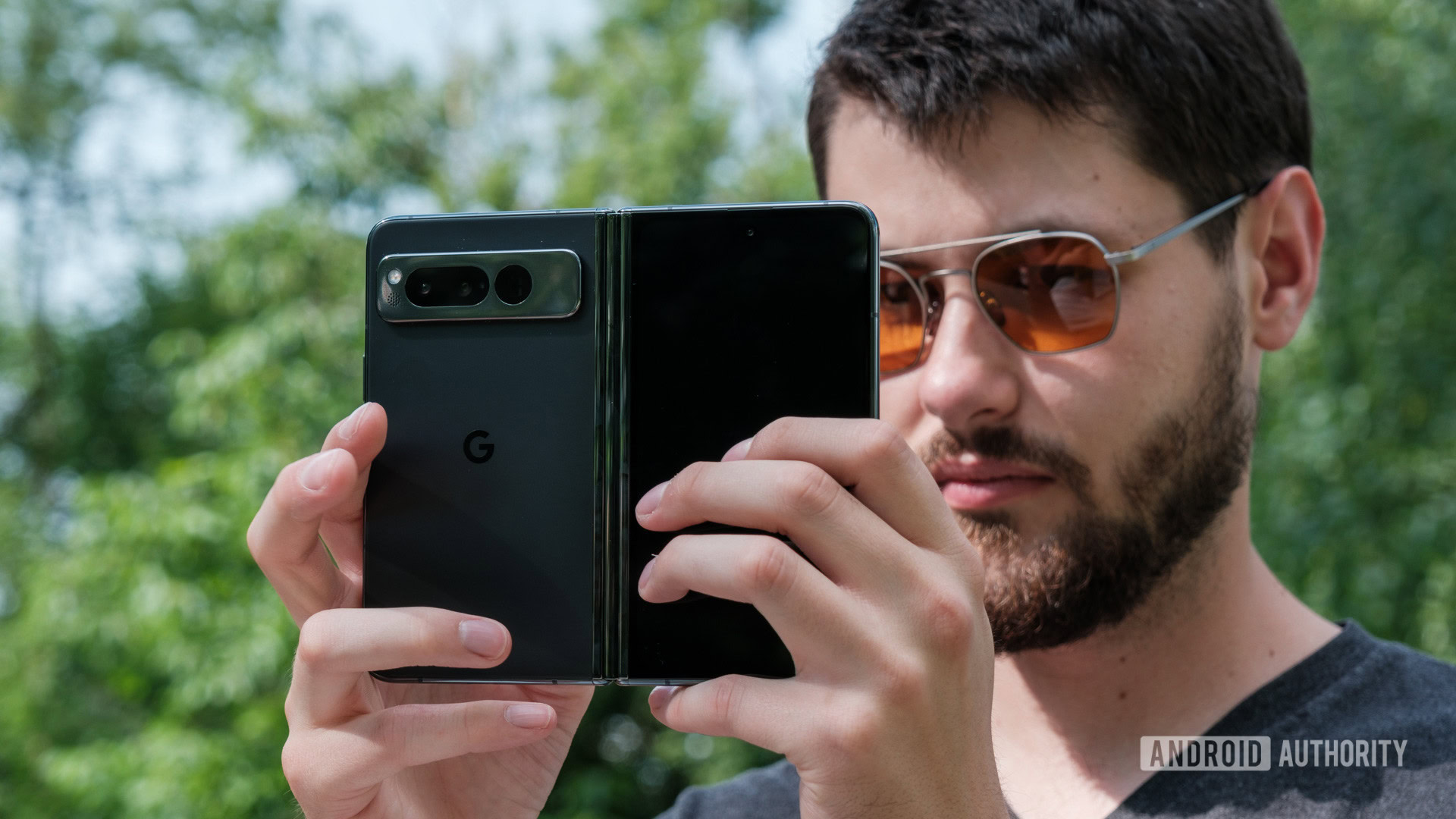 google pixel fold using cameras