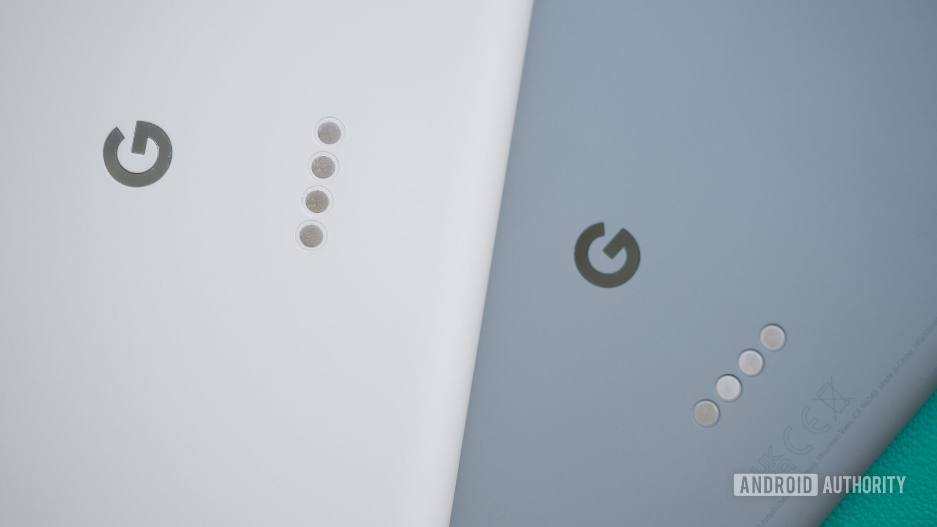 google pixel tablet and case back pins logo 3