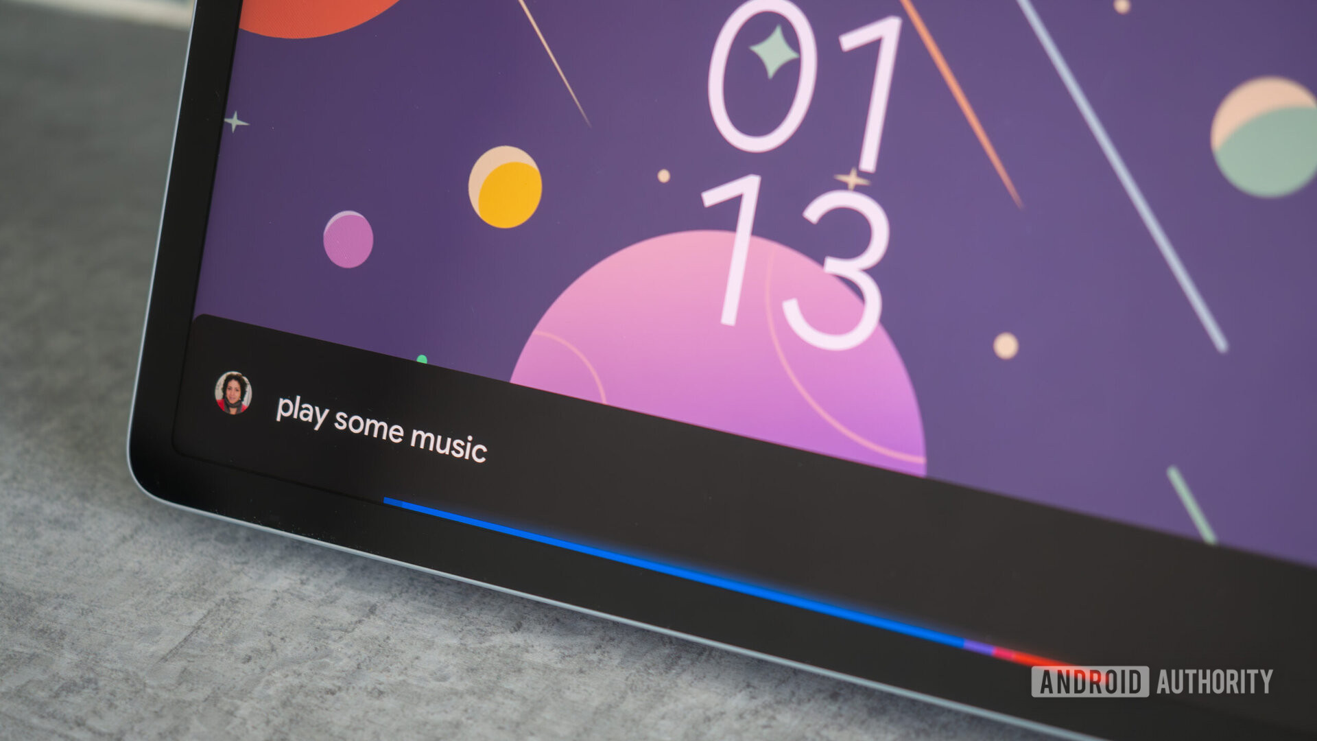 google pixel tablet assistant play music 1