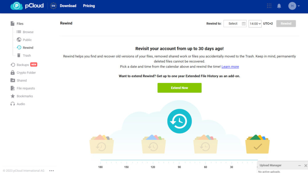 pCloud lifetime cloud storage was a better pick for me over Google One