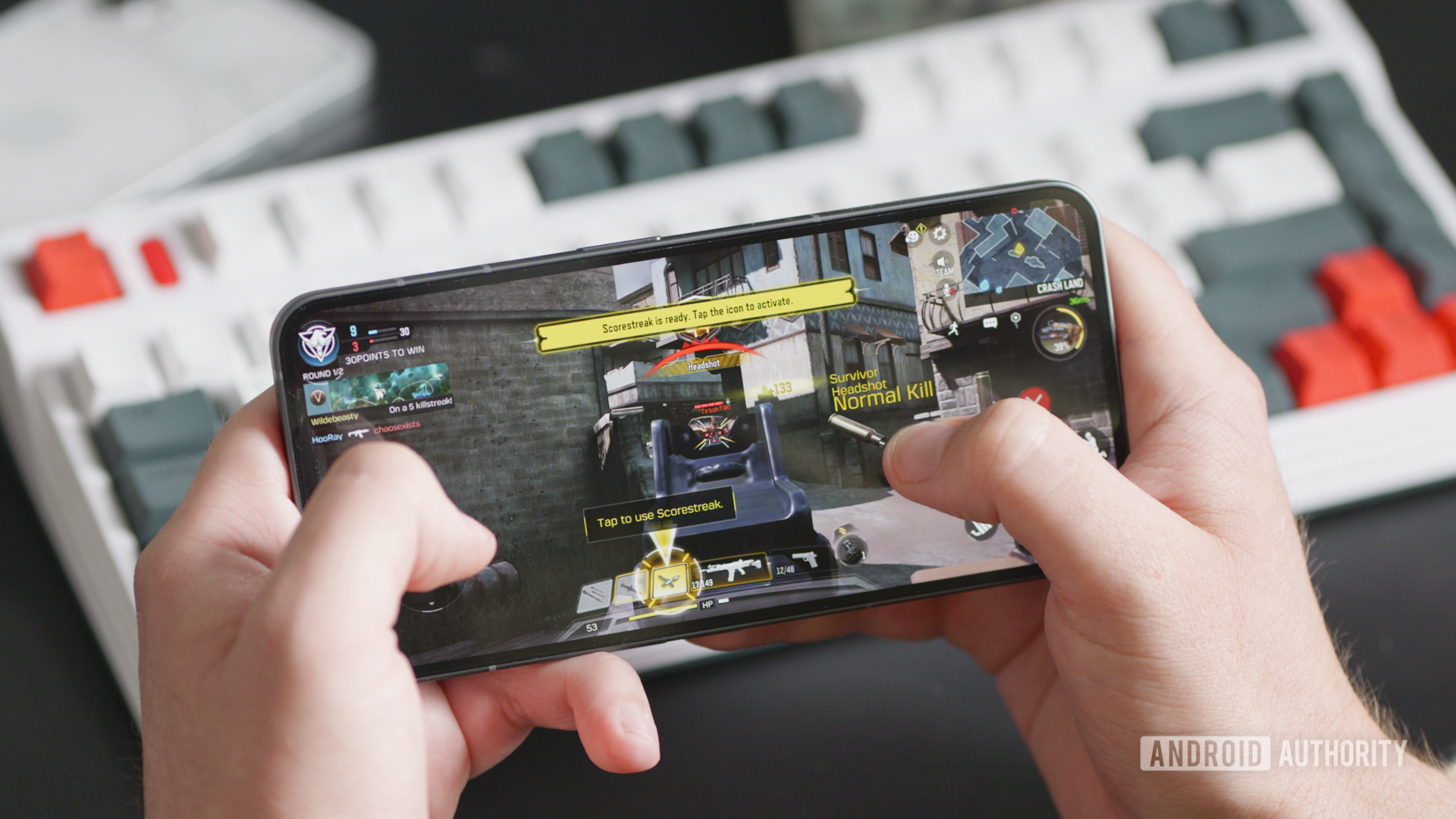 Call of Duty Mobile on Nothing Phone 2