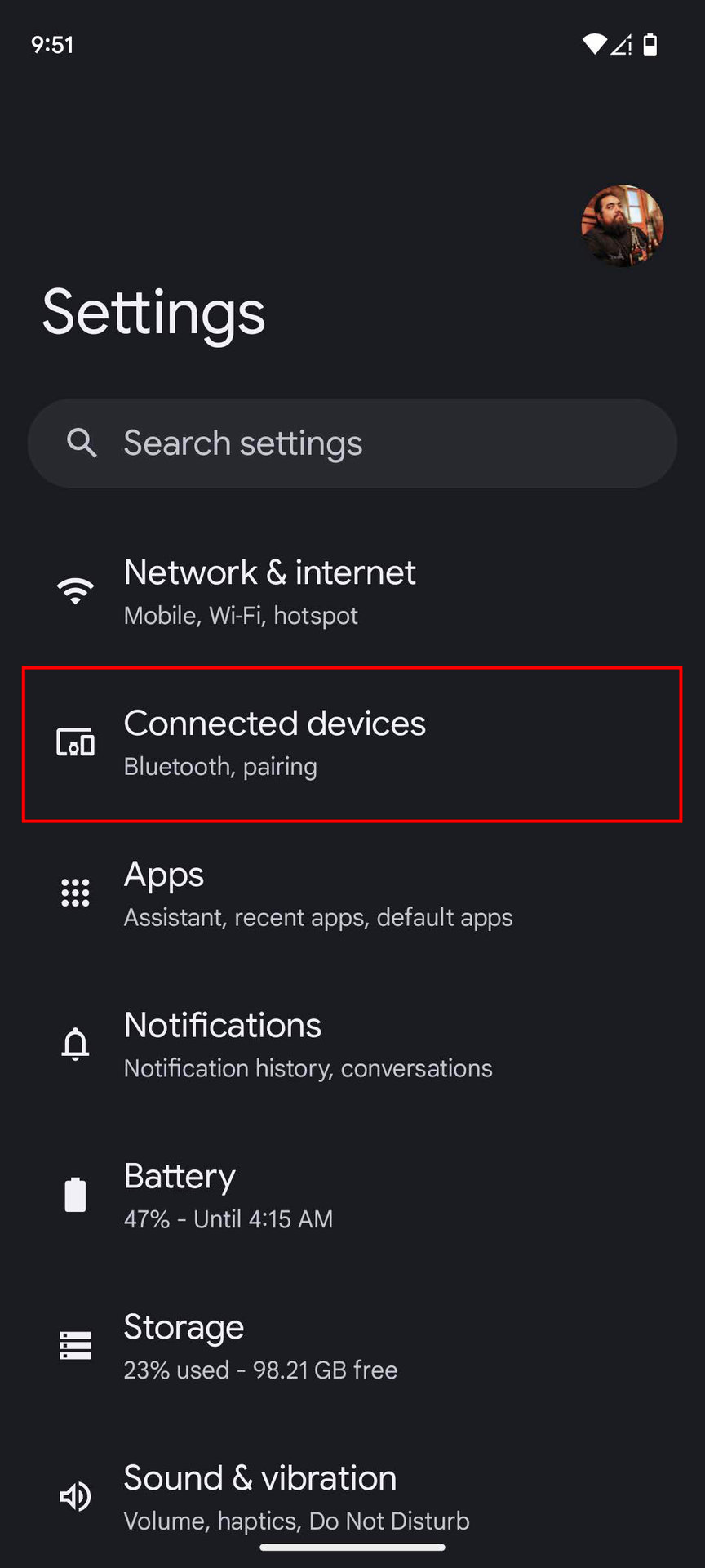 How to activate Nearby Share on Android 14 (1)