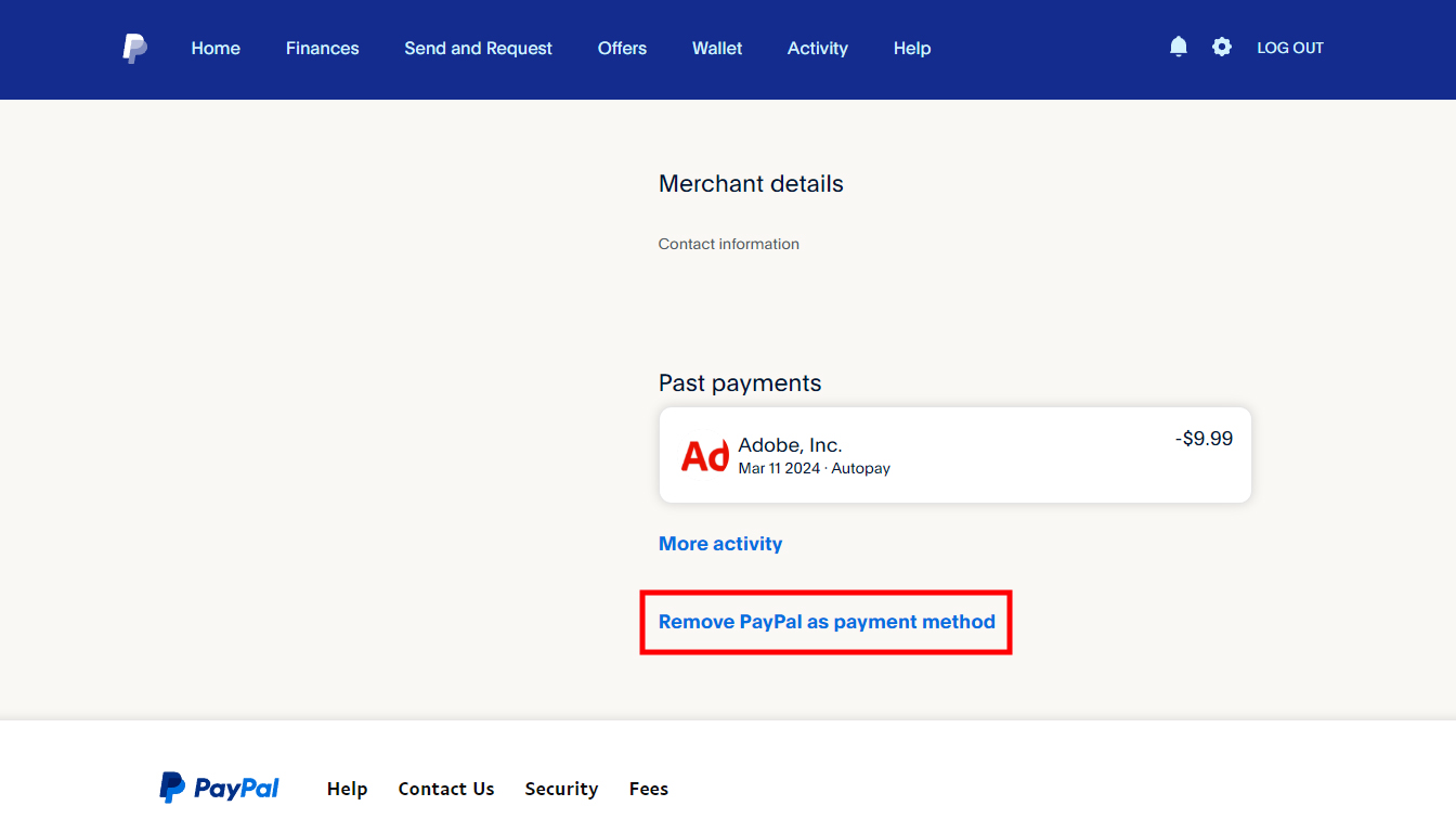 How to cancel a recurring payment (subscription) on PayPal website (4)