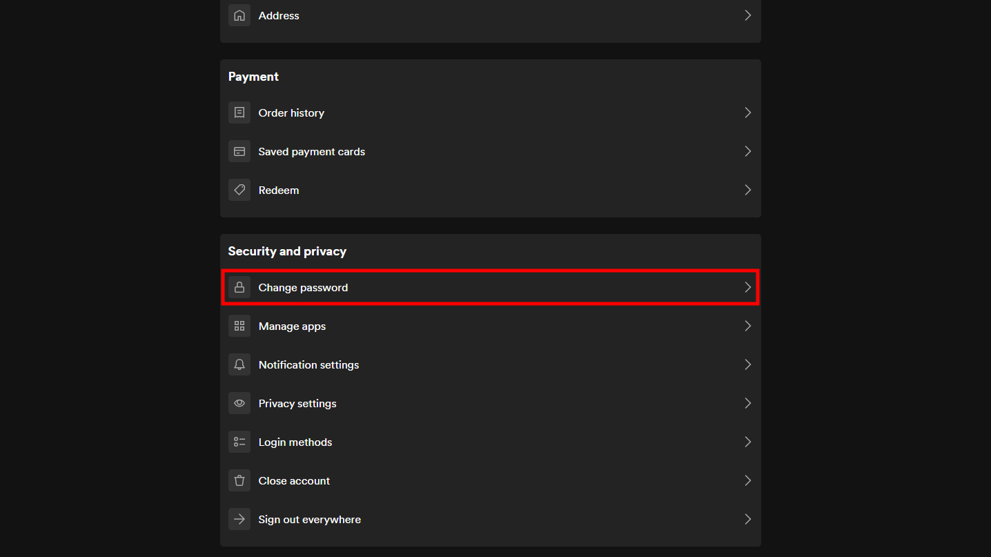 How to change your Spotify password (1)
