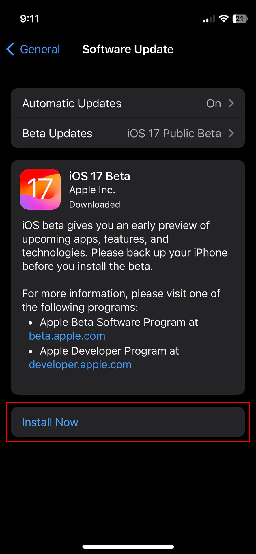 How to get iOS 17 beta on your iPhone 6
