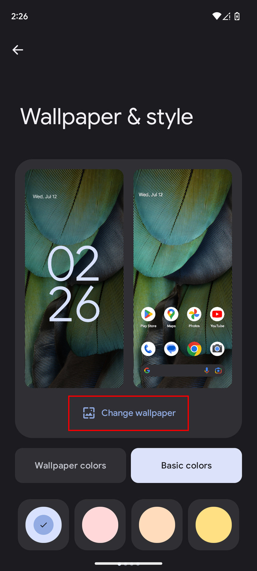 How to set Nothing Phone 2 Wallpaper on Android 2