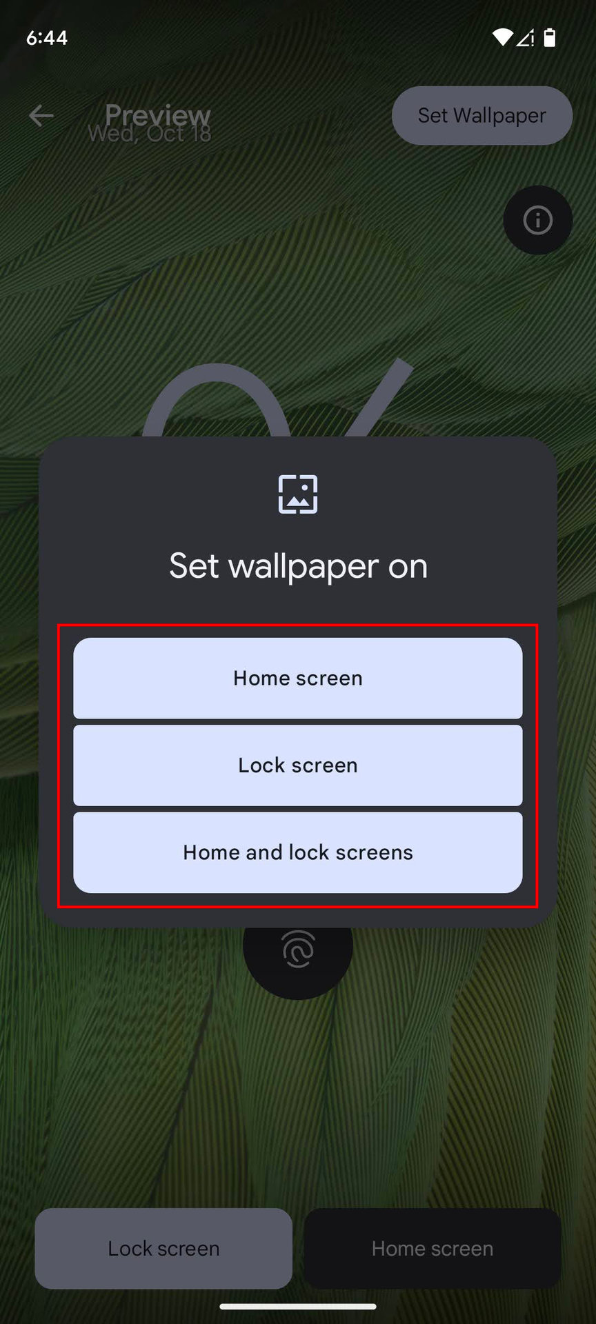 How to set a wallpaper on Android 14 (4)