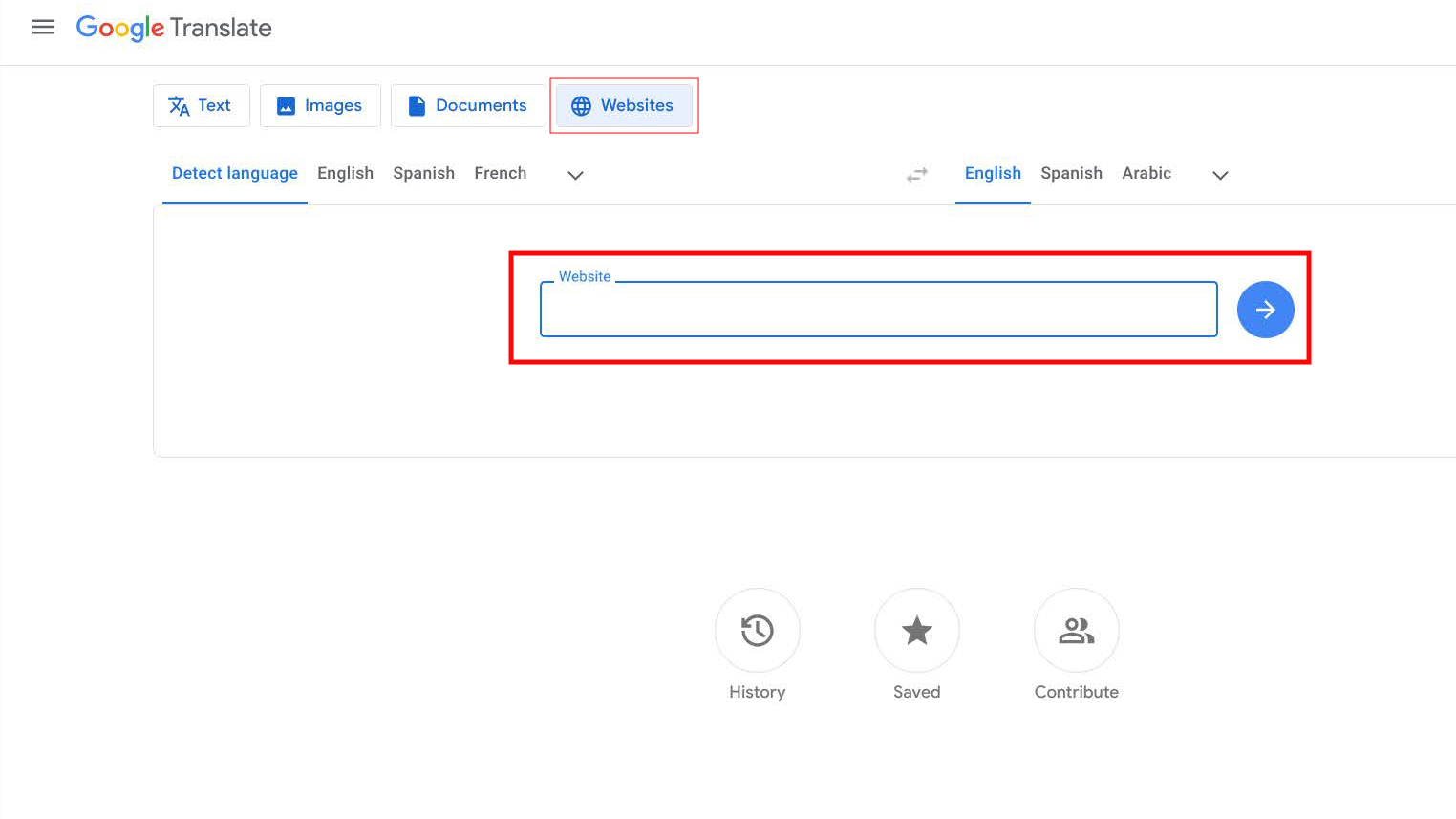 How to use Google Translate to bypass site restrictions 1