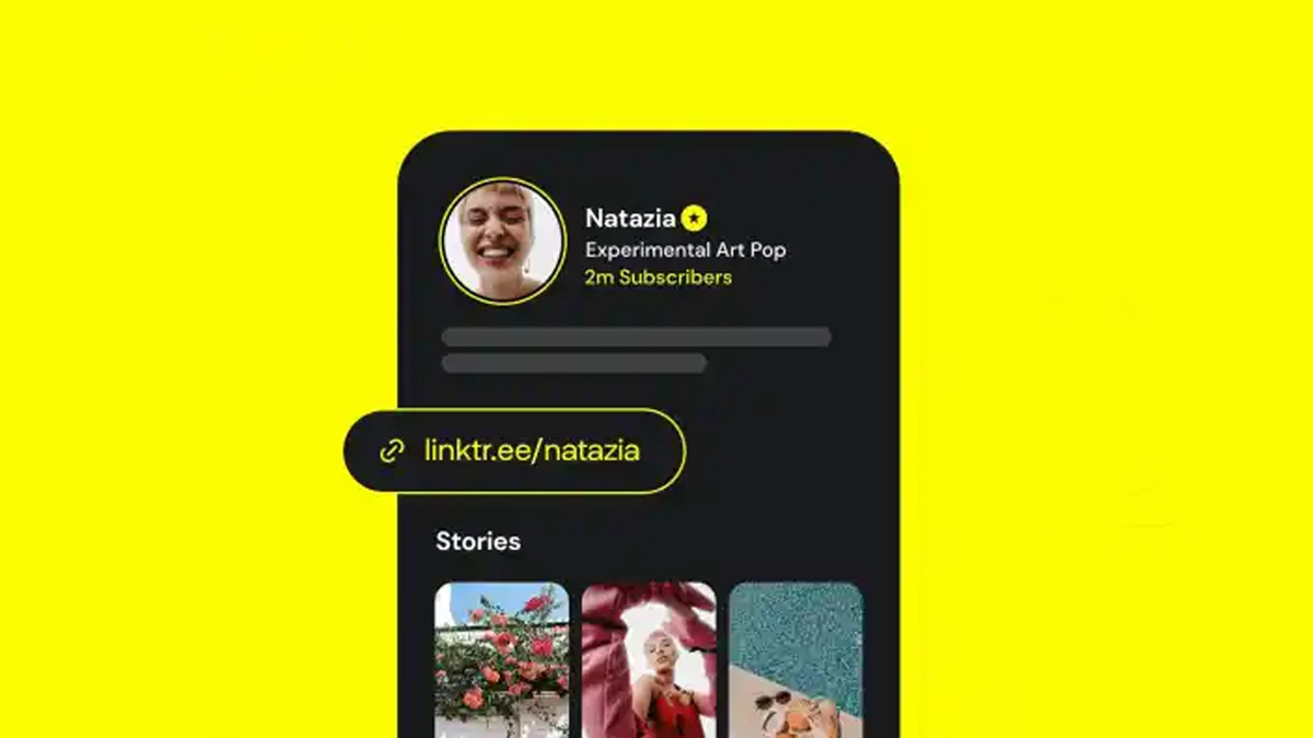 Links in Snapchat public profiles