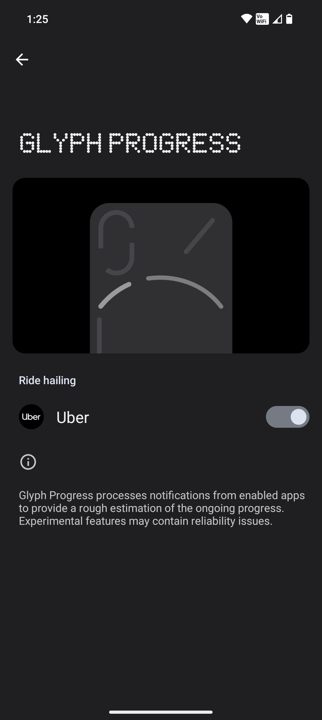 Nothing Phone 2 Glyph Progress Screenshot 2
