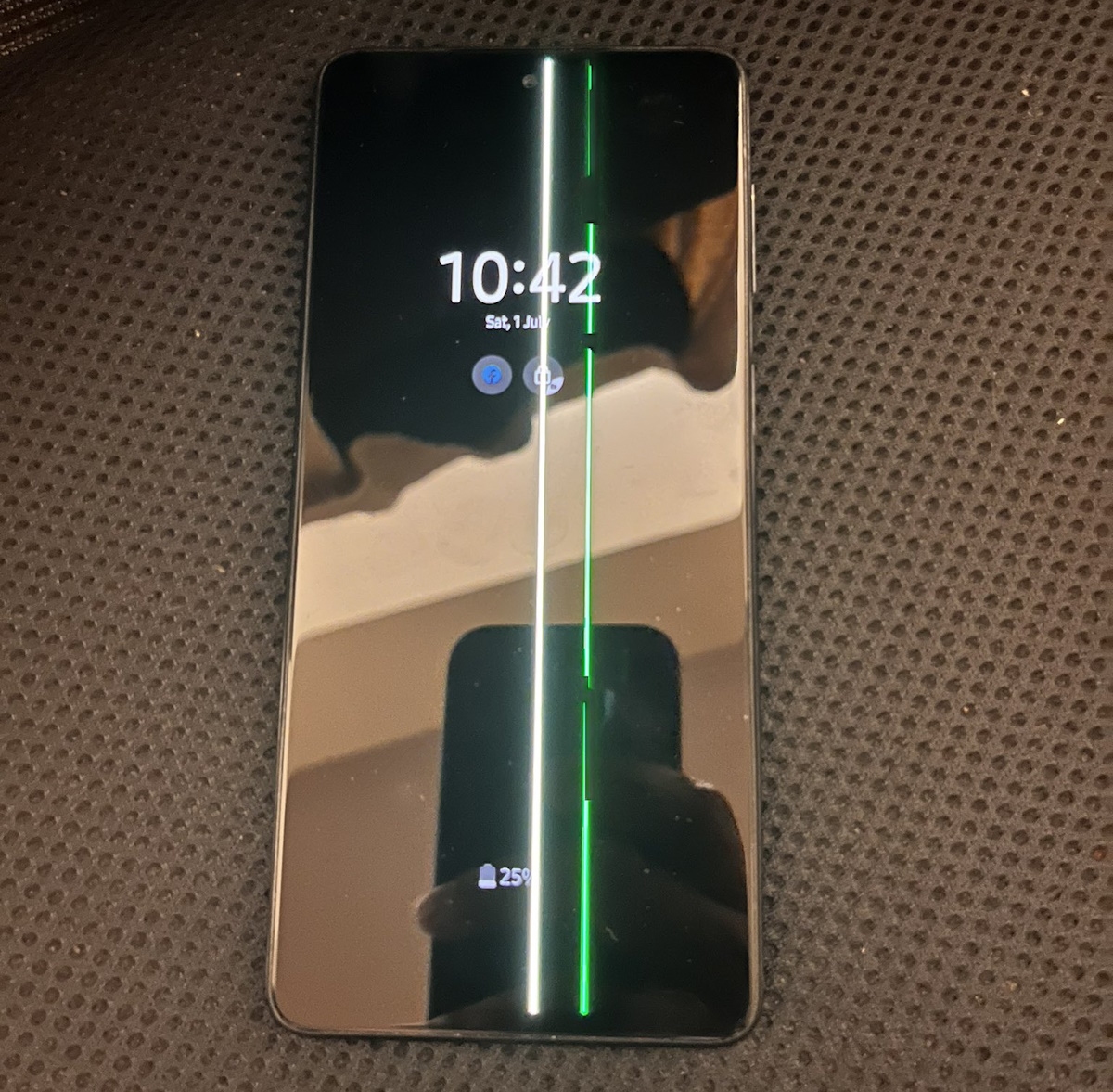 Samsung Galaxy S20 Plus Masalah garis hijau 1