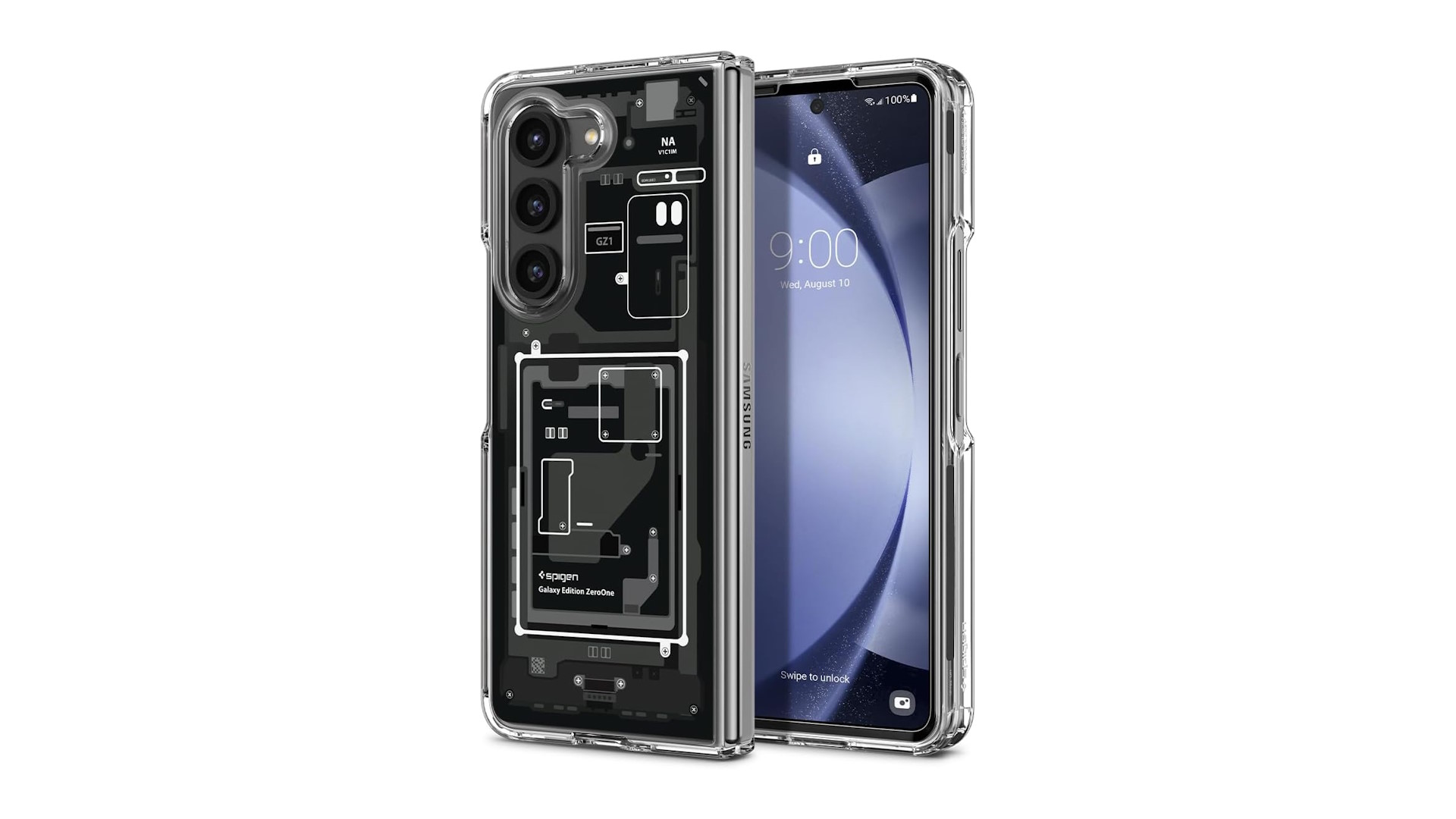 Spigen Ultra Hybrid Galaxy Z Fold 5 case Zero One