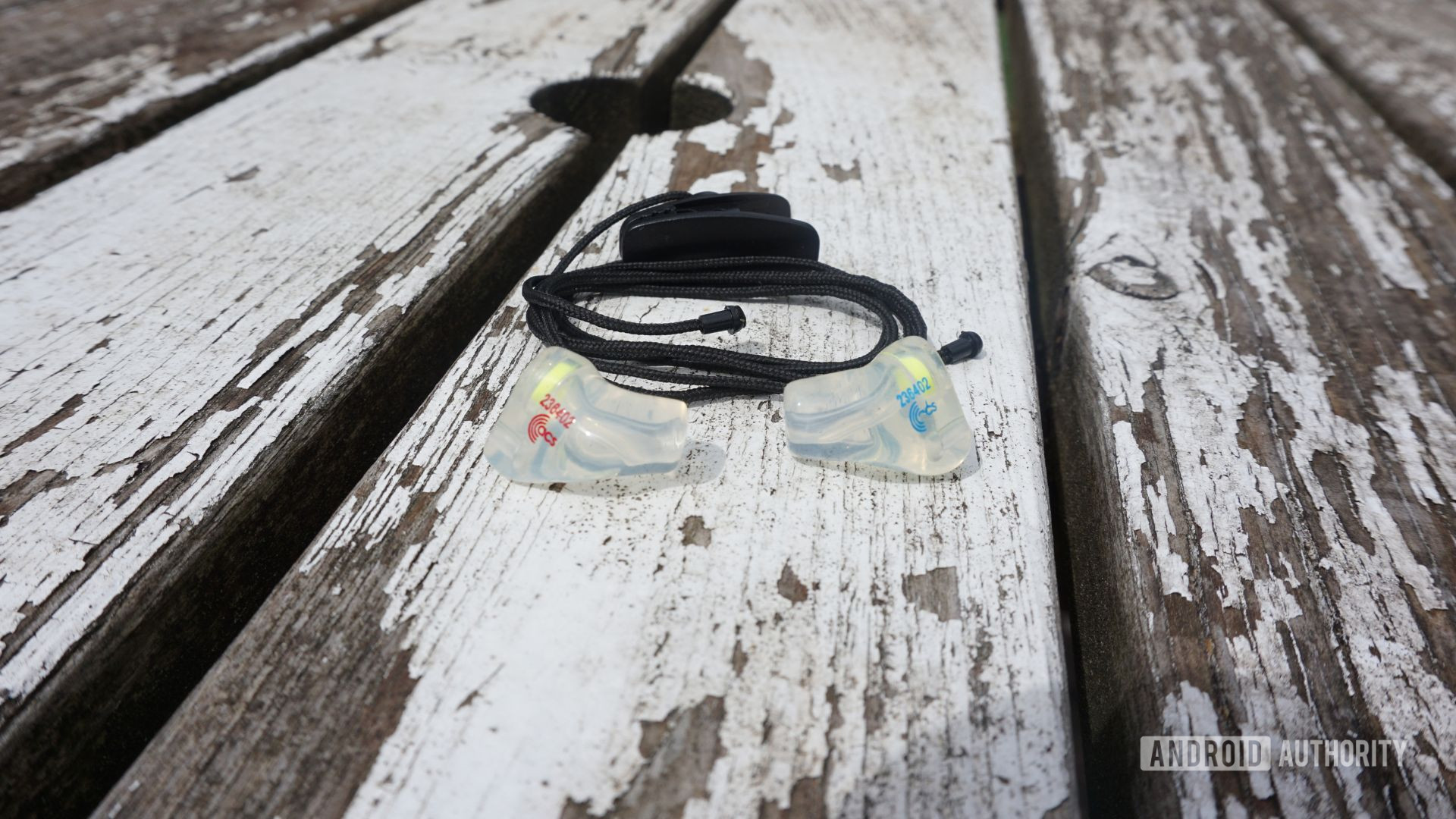 acs custom earplugs with removable neckband