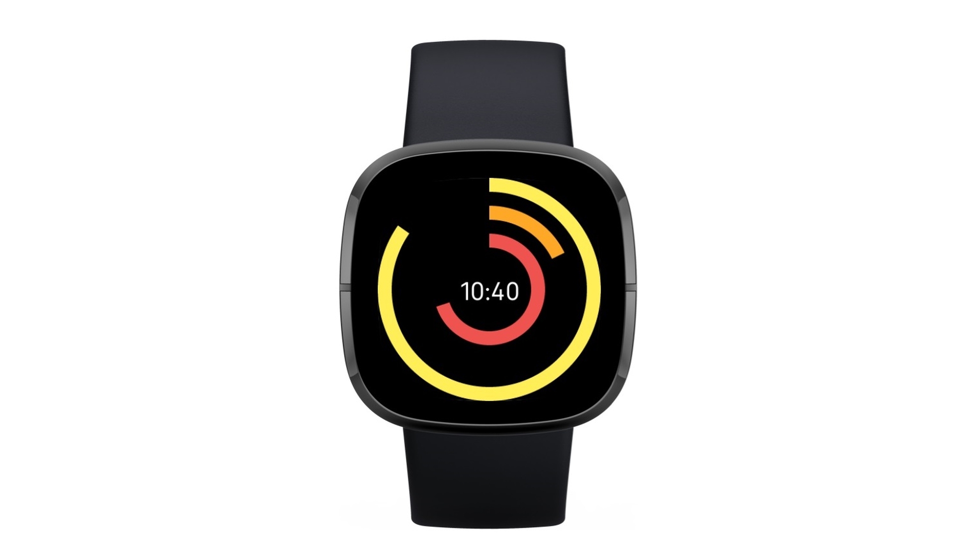 radial clock fitbit clock face