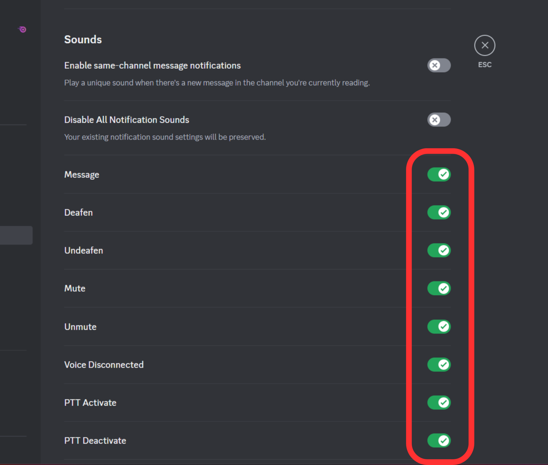 discord desktop user settings notifications sounds
